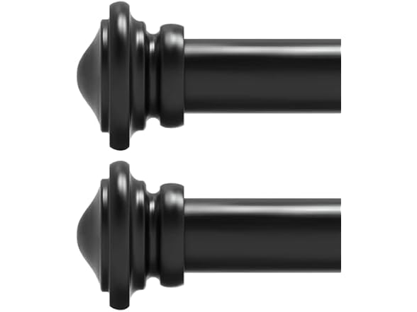 HIQTEK Curtain Rods for Window