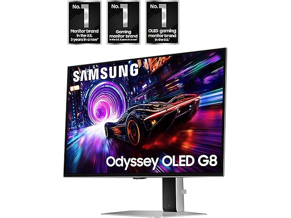 (New) Samsung 27-inch Odyssey QD-OLED G8 Gaming Monitor