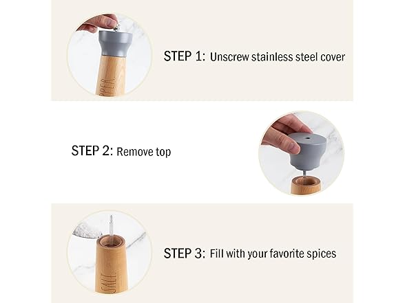 Rae Dunn Salt and Pepper Grinder