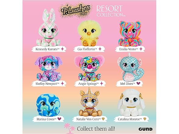 P.Lushes Pets Kennedy Karrats Plush