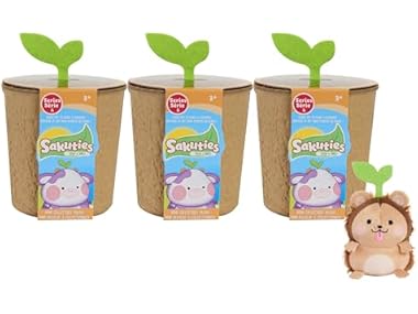 $8.99 Sakuties Mini Collectible Plush 3Pk dealfomo