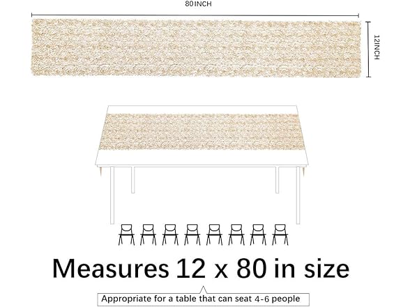 2 Pieces Mesh Sequin Table Runner