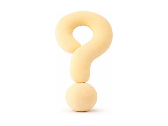 Evolive Question Mark Pillow
