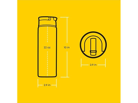 JoyJolt Harry Potter Ravenclaw Stainless Steel Water Bottle