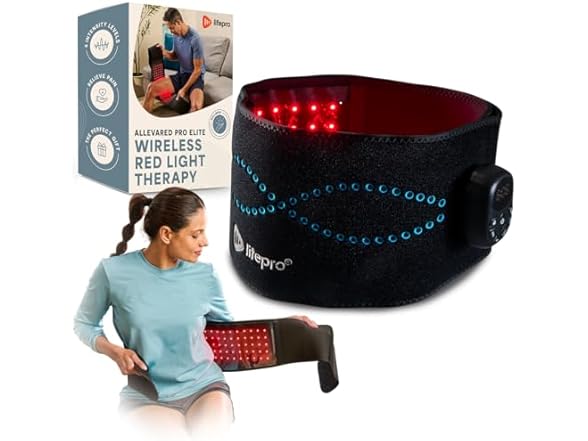 Lifepro Red Light Therapy Belt - 660nm & 850nm