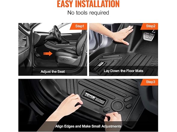 Automotive Floor Mats, Fits for Tesla Model