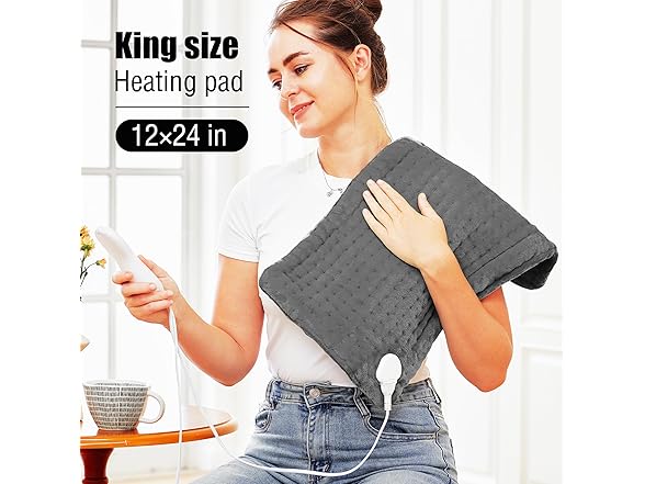 OPUGK Heating Pad for Neck and Shoulders
