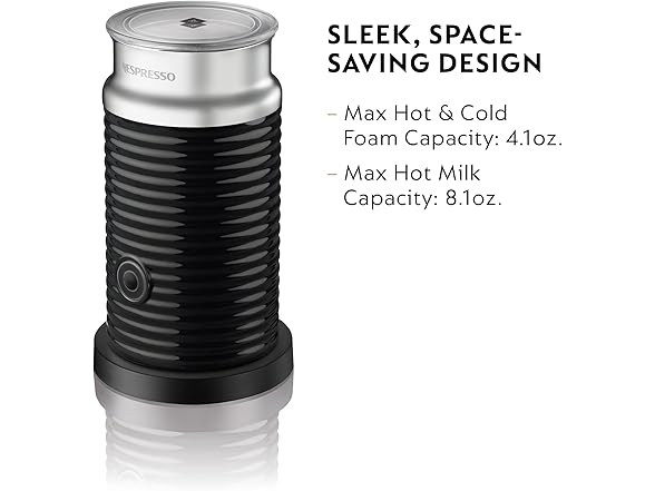 Nespresso Aeroccino 3 Milk Frother (S&D)