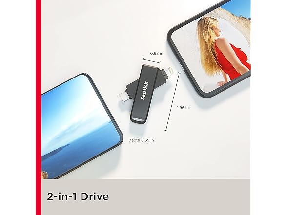 SanDisk iXpand Luxe 64GB Flash Drive