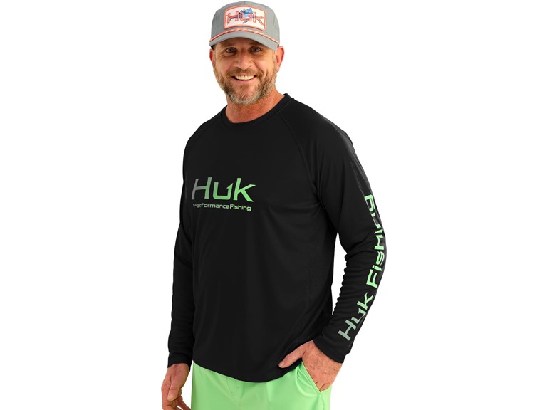 HUK Men's Standard Pursuit Vented Long Sleeve 30 UPF Fishing Shirt