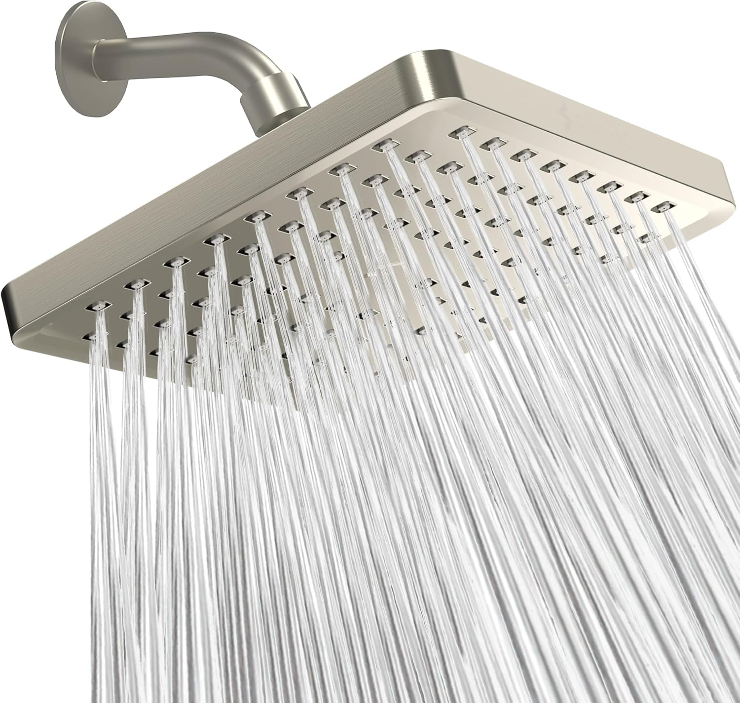 8" Square High Pressure Rain Shower Head - Gallery 8