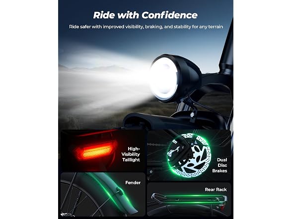 isinwheel Electric Bike 48V Battery 1500W