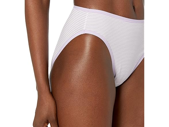 Cotton High Leg Brief Underwear, Pack of 6