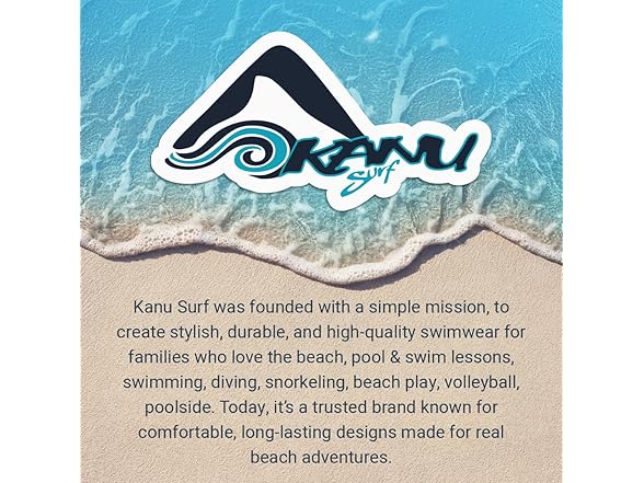 Kanu Surf Girls Hurricane Beach Sport UPF Swimsuit