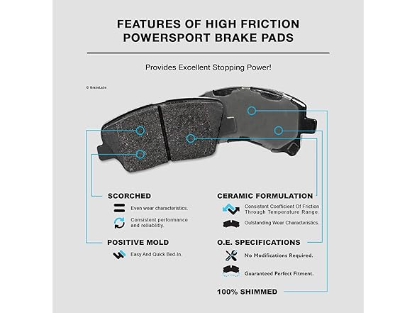 Front Rear Brakes and Rotors 2014-2016 Mazda