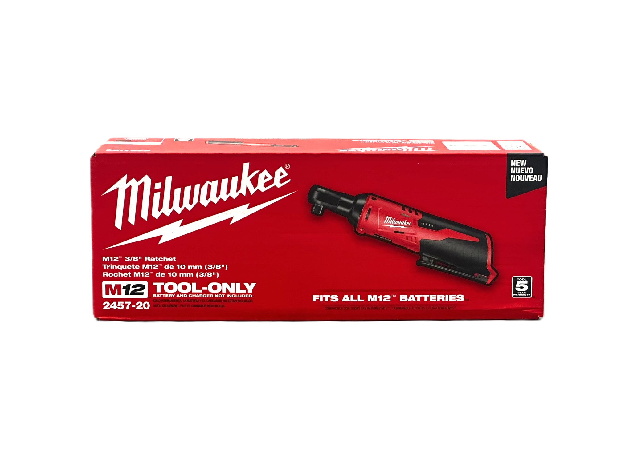 Milwaukee 2457-20 M12 Ratchet w/Variable Speed - Gallery 4