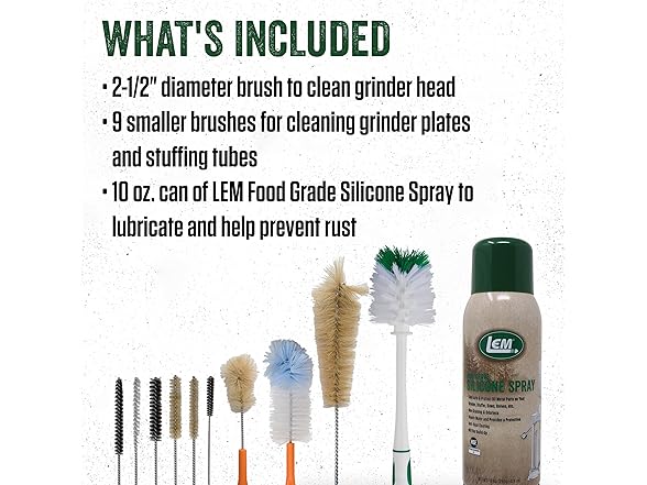 LEM Products Meat Grinder Cleaning Kit