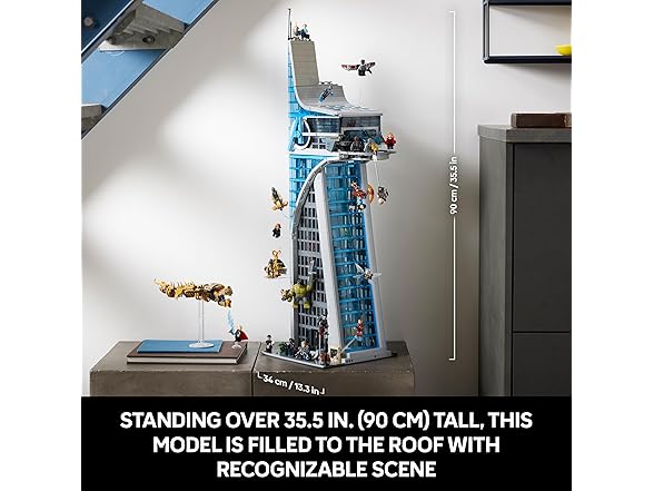 LEGO Marvel Avengers Tower Building Kit