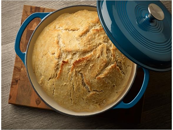 Enameled Cast Iron Dutch Oven, 6 qt., Turquoise
