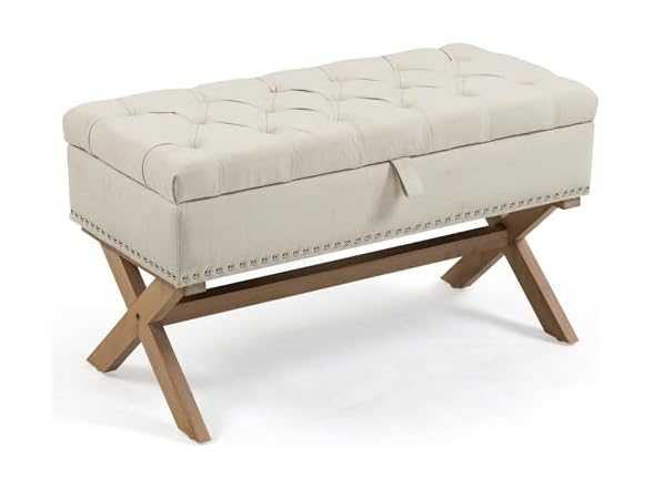 YardGo 35" Storage Bench, X-Legs