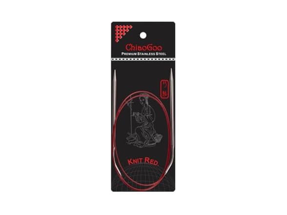 ChiaoGoo Circular Knitting Needle, Silver