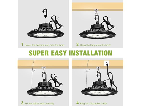 150W UFO LED High Bay Light 5000K