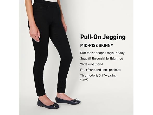 Amazon Essentials Women's Stretch Denim Pull-On Jegging