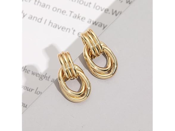 ConeyClare Vintage Doorknocker Earrings