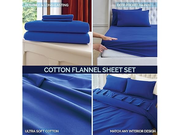 Elegant Comfort Soft 4-Piece 100% Turkis
