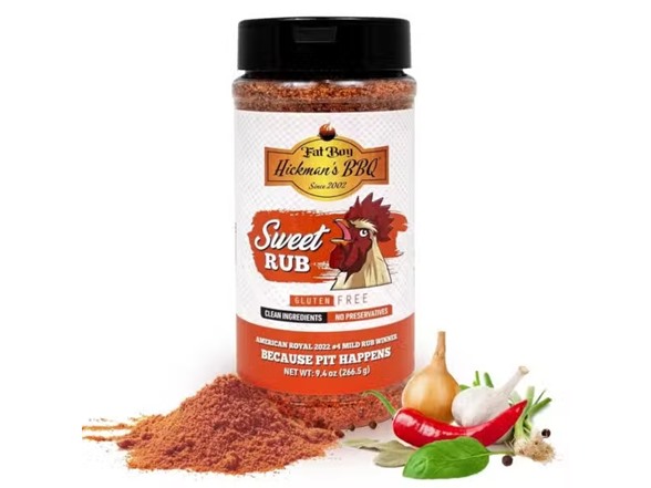 (3pk) Fat Boy Hickman’s BBQ Rubs Variety Pack