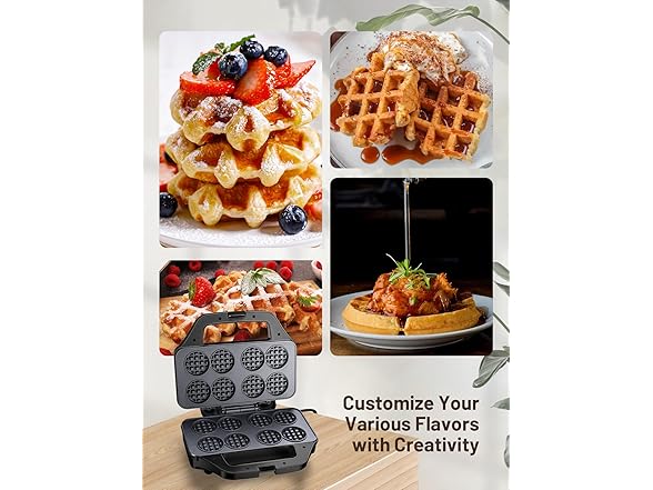 Mini Waffle Maker Machine
