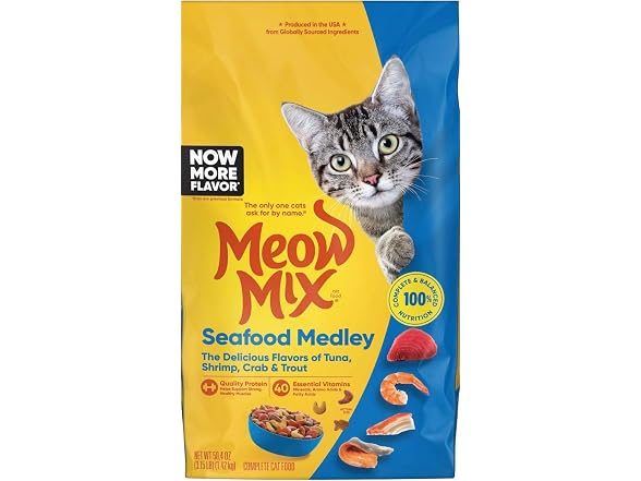 Meow Mix Seafood Medley Cat Food
