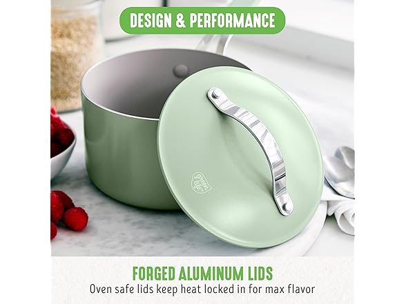 GreenLife 2 Qt Nonstick Saucepan w/Lid