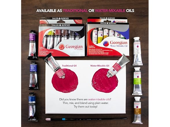 Daler Rowney Georgian Oil Paint - Gallery 5