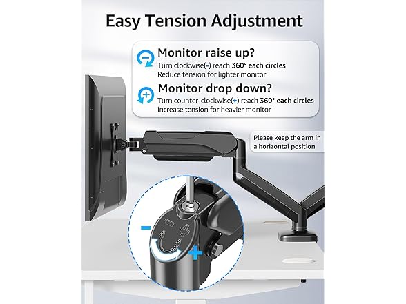 MOUNTUP dual monitor arm