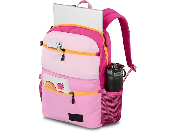 High Sierra Everclass Backpack One Size, Pink Colorblock