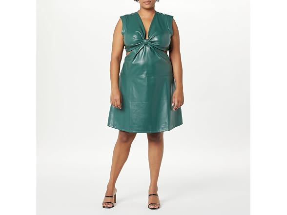 The Drop Magdalena Vegan Leather Cut-Out