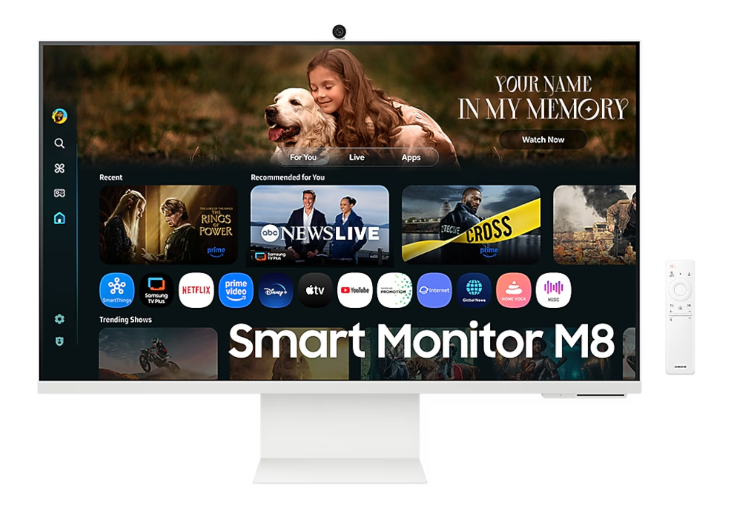 (NEW) Samsung 32” Smart Monitor M8 4K UHD Display - Gallery 3