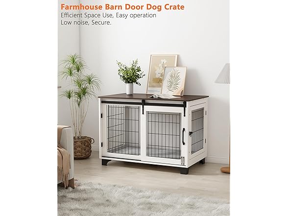 Piskyet Wooden Dog Crate Furniture