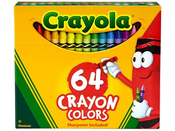 Crayola Crayons - 64-Per Box