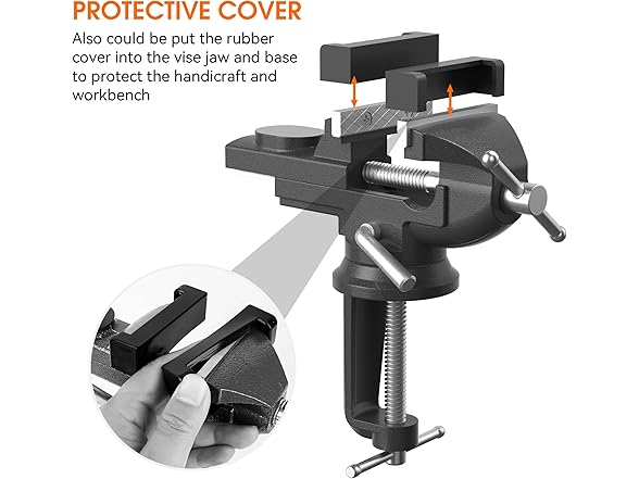 Shangyoyi Portable Vise Clamp On