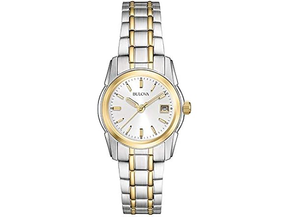 Bulova Ladies' Two-Tone Stainless Watch