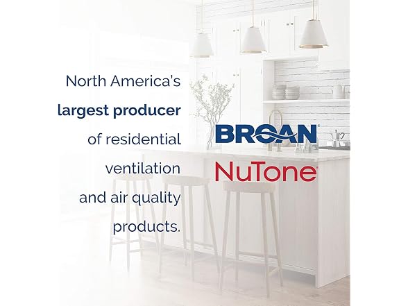 Broan-NuTone Very Quiet Ceiling Bathroom Exhaust F