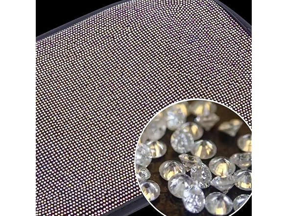 LEIWOOR 12.6"x8.66" Women Fashion Bling Car Center
