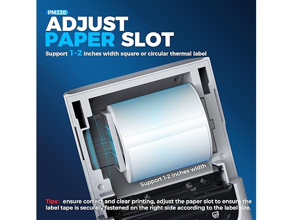 2" Portable Label Printer