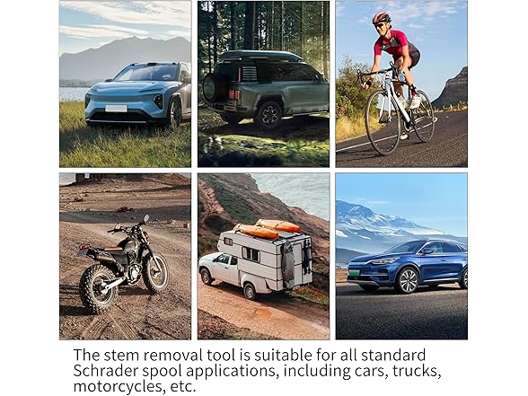 ZJMCAJY AAP-Auto-066 3Pcs Valve Removal Tool