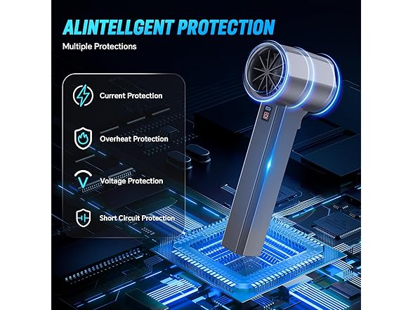 POPFIRST Handheld Turbo Fan for Cars