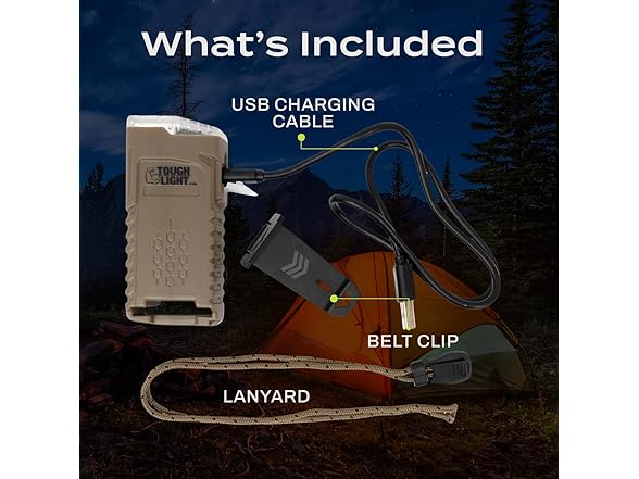Tough Light USB Rechargeable Small LED