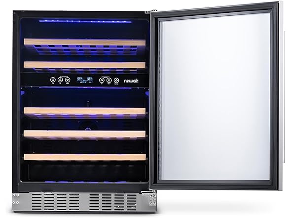 Newair Dual Zone Fridge - 46 Bottles