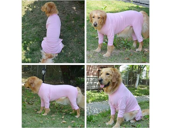 Lovelonglong Four Feet Dog Lightweight Pajam